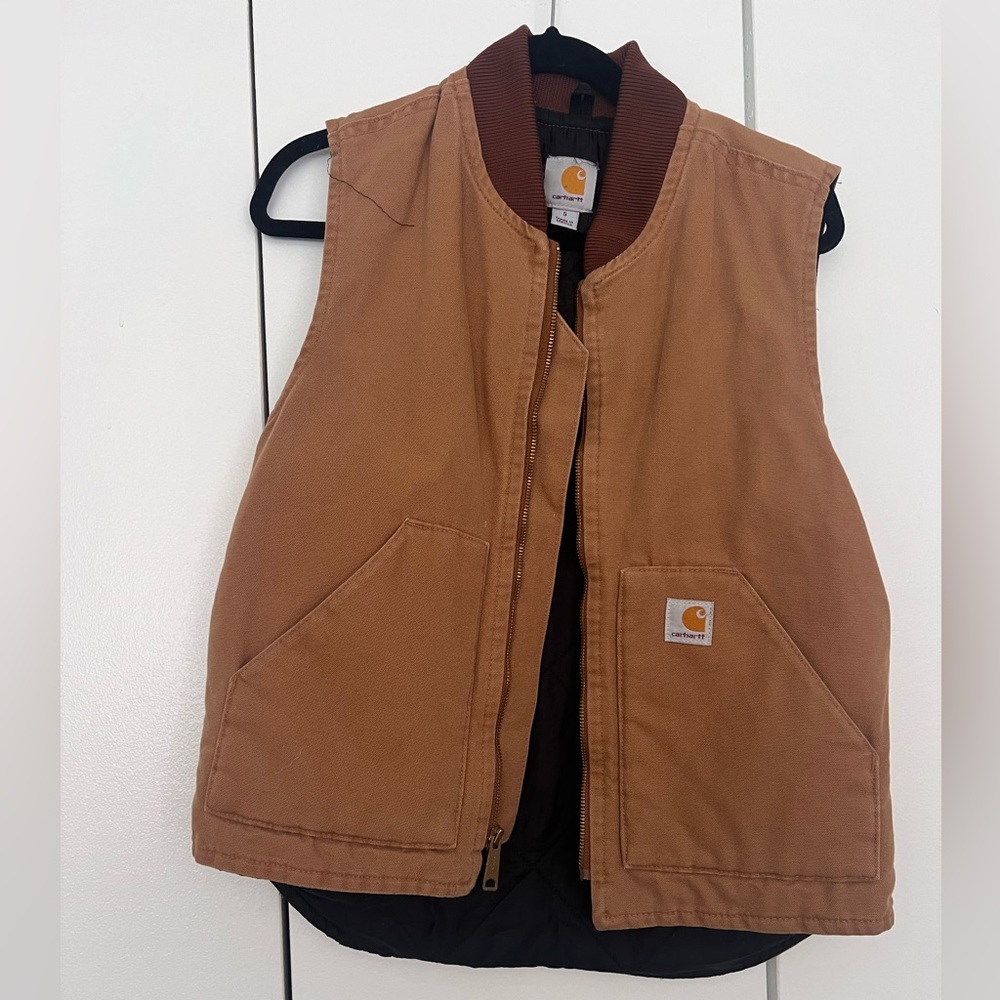 Carhartt Brown Vest